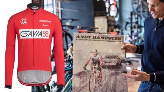ウエア Rapha Andy Hampsten Giro Pink Jersey Pink jersey of courage: Andy Hampsten, the first American