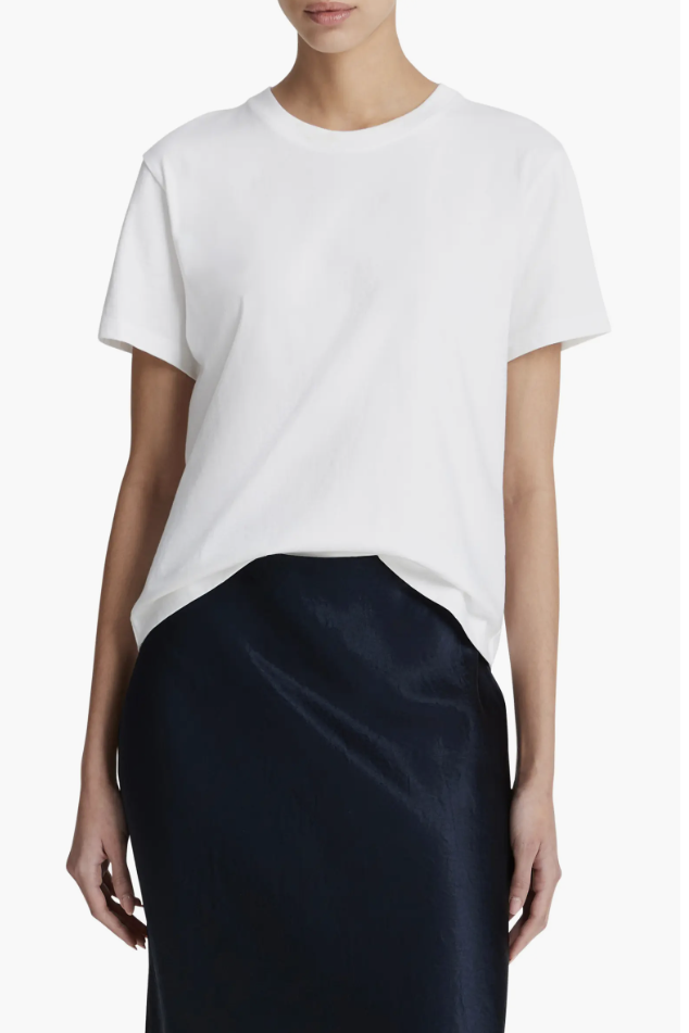 Vince, Pima Cotton Crewneck T-Shirt