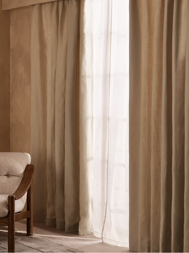 Soho Home, Vinnie Linen Curtains