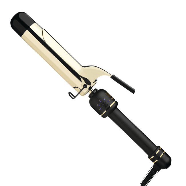 24k Gold Extended Barrel Curling Iron 1 1/2 Inch