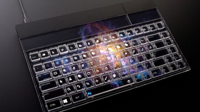 This insane mechanical keyboard has a full HD display under its