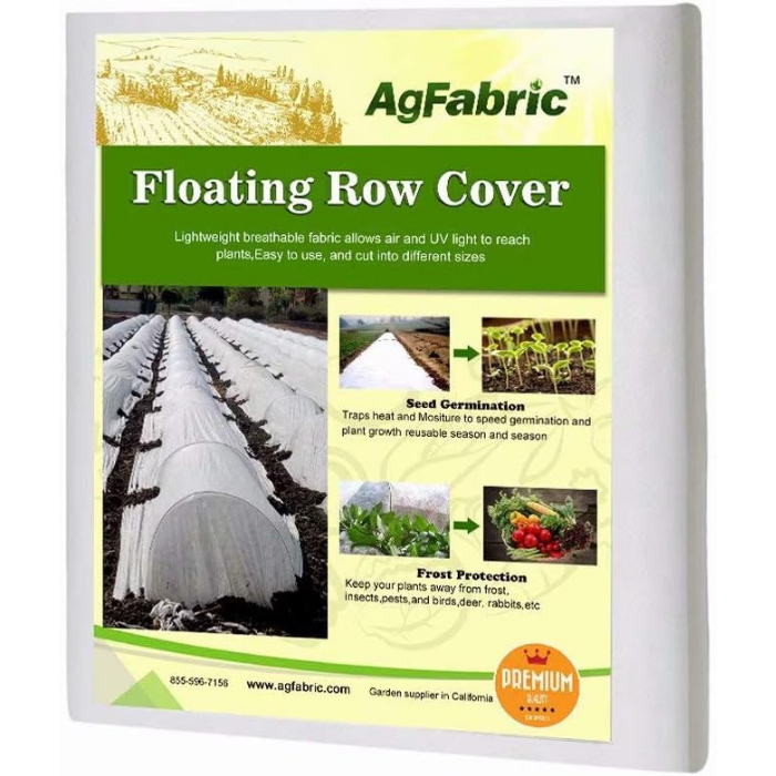 Agfabric, Agfabric Plant Covers Freeze Protection Floating Row Covers 7&#039;x15&#039; 0.9oz Plant Covers Freeze Sun Protection,frost Cloth for Vegetables,white