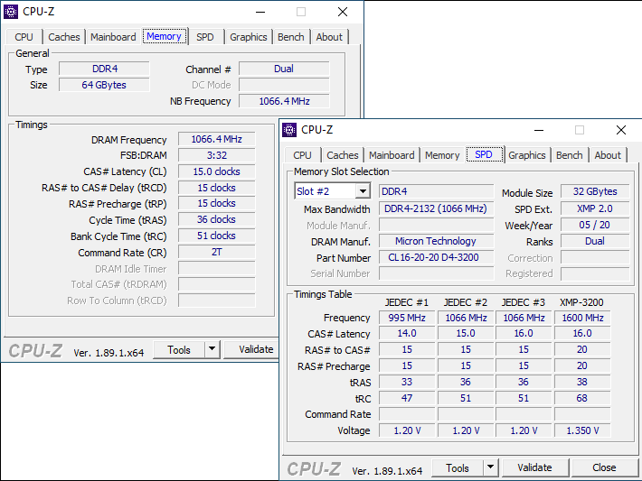 【みく】メモリ OLOy WarHawk RGB 2x32GB DDR4-3200 Review: Lower-Priced 64GB
