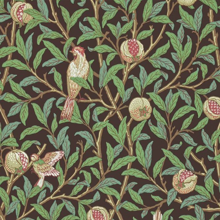 Bird and Pomegranate Morris &amp;amp; Co. Wallpaper