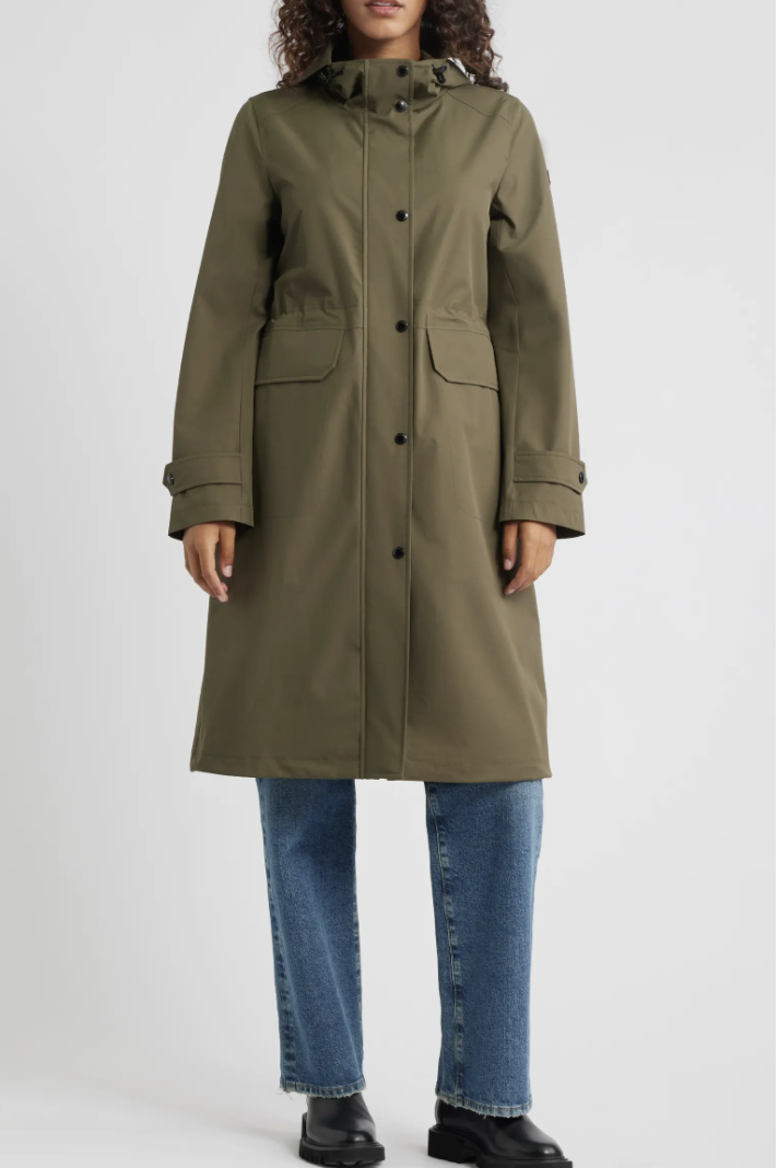 Sam Edelman, Hooded Longline Coat (Was $180)