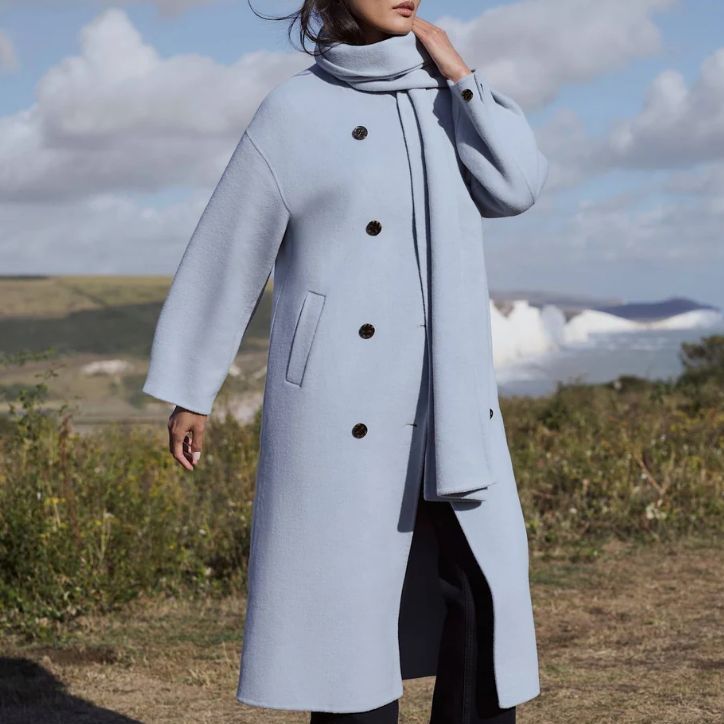 Image of blue coat