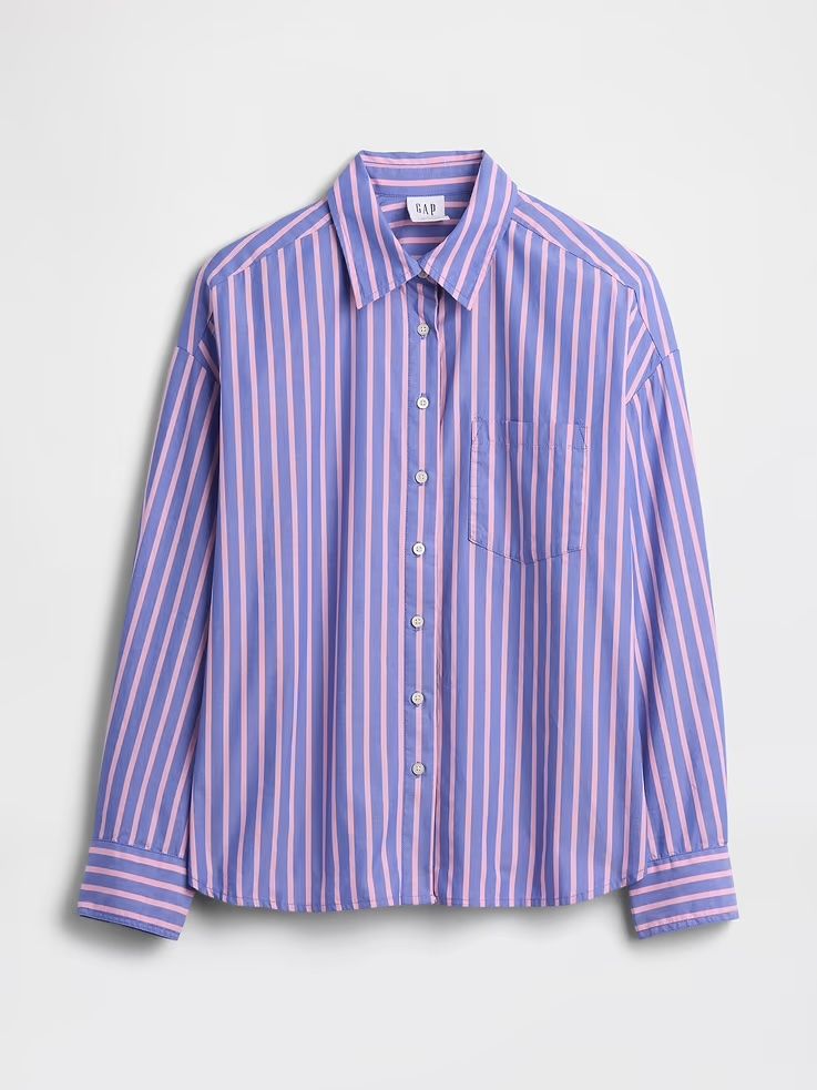 Gap Factory, Oversized Shirt in Poplin