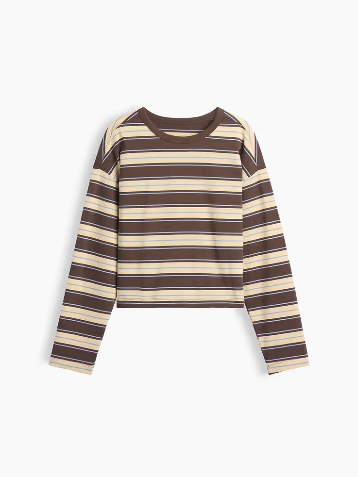 Gap, Knit Oversized Crop T-Shirt