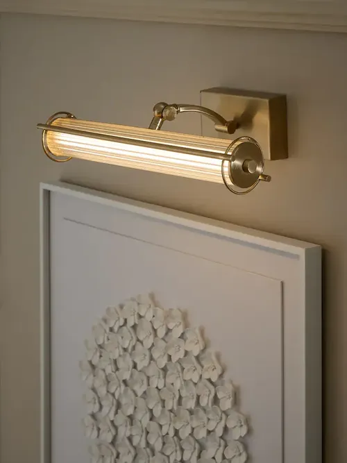 Brass Hertford Rechargeable Picture Wall Light