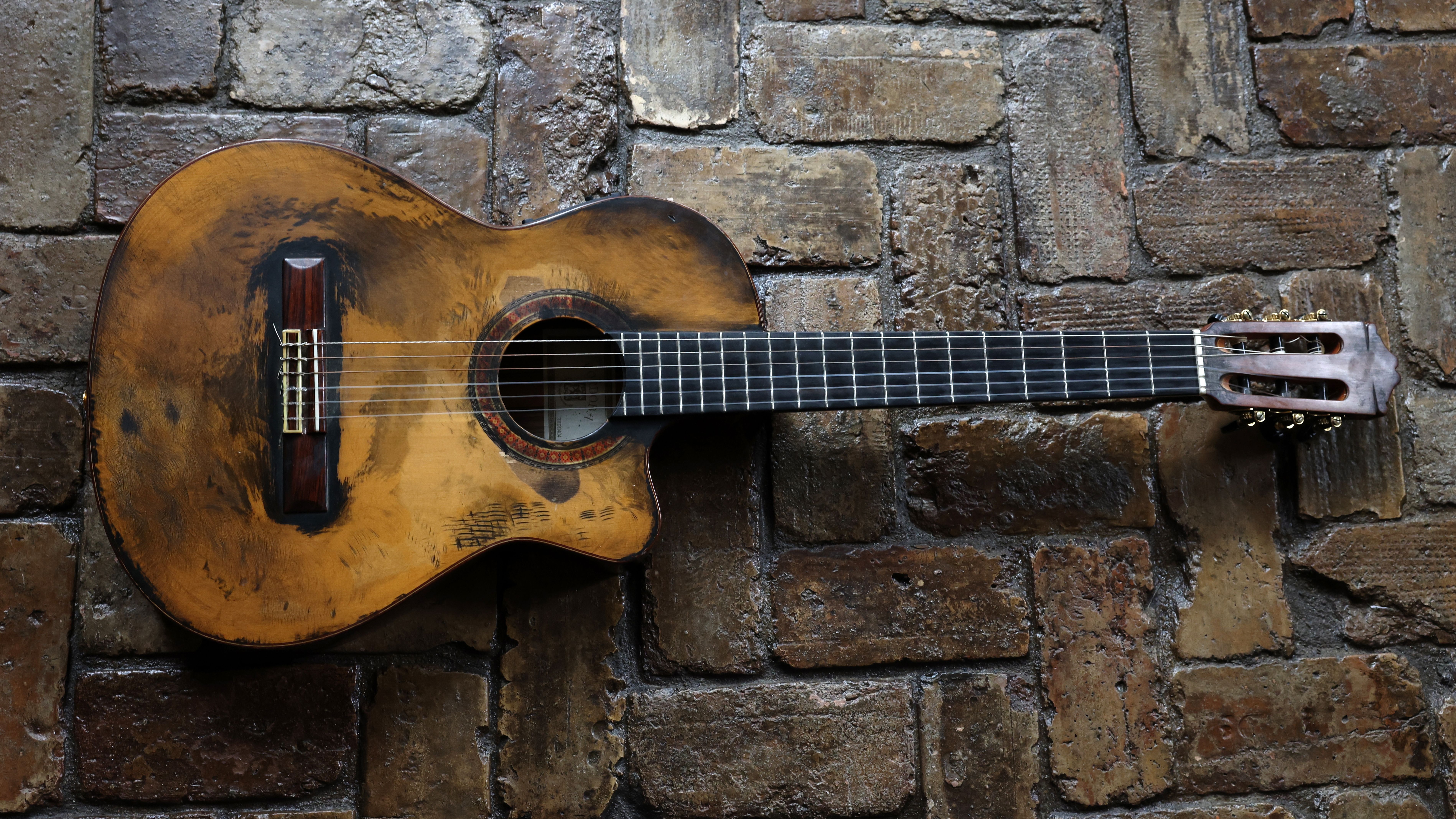 One of Robert Rodriguez&amp;rsquo;s guitars