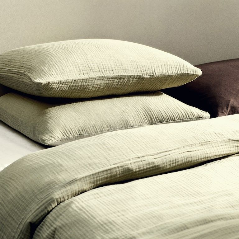 Muslin Twin Duvet Cover Set