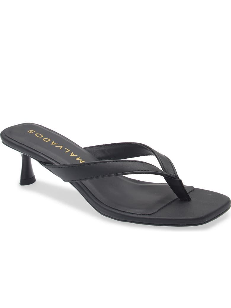 Lbk Kitten Heel Thong Sandal