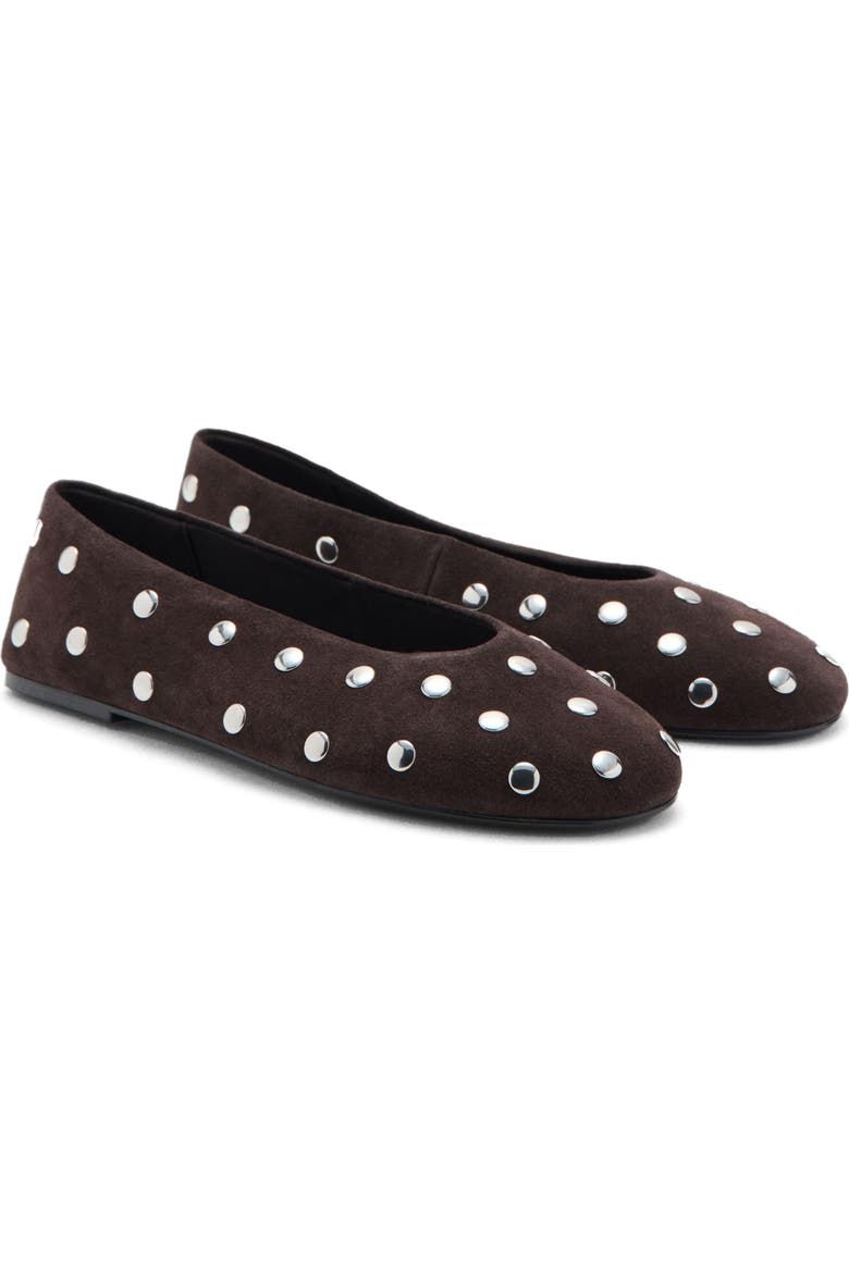 Savoir Studded Mesh Flat
