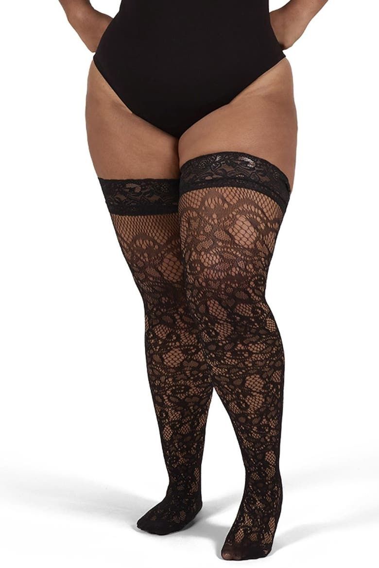 Swirl Net Thing High Tights