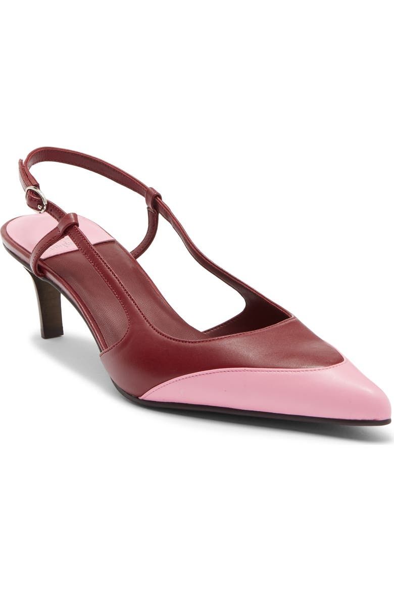 Booshky Slingback Pointed Toe Pump