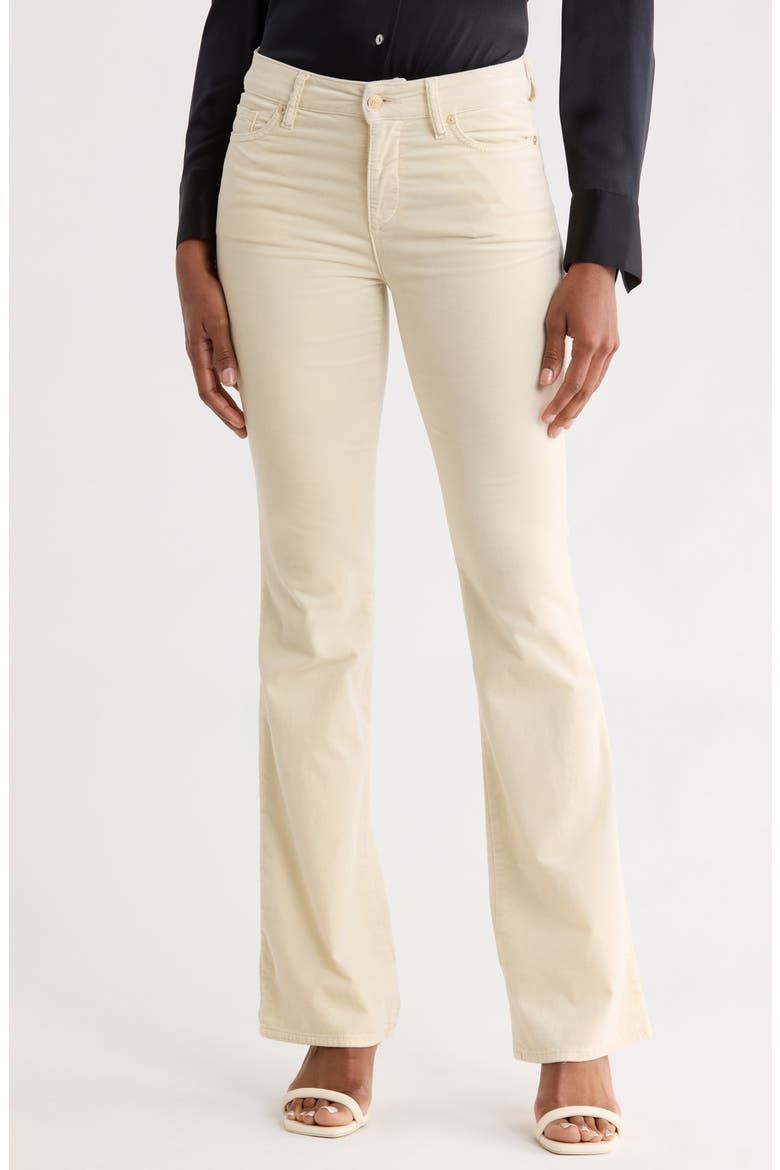 The Leggy Bootcut Velvet Jeans