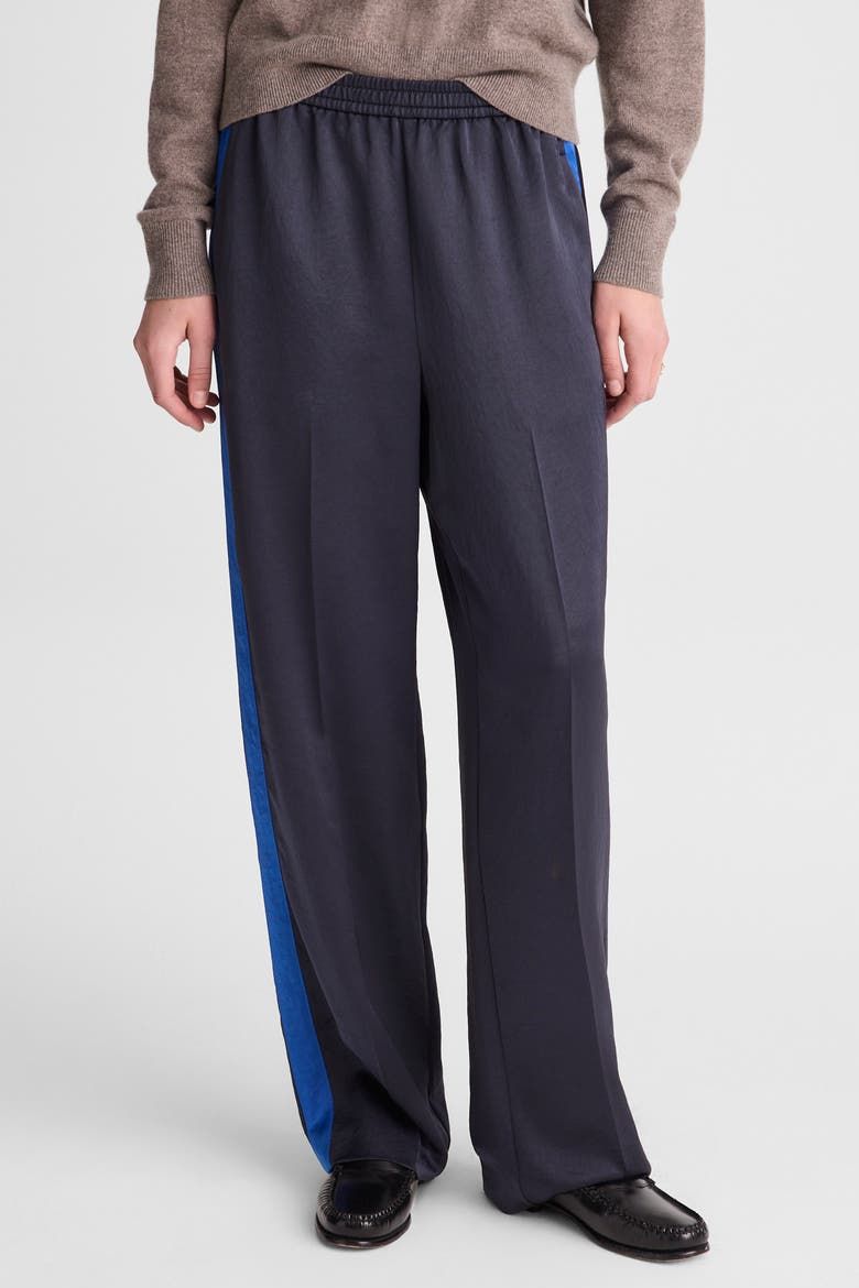 The Easy Pull-On Satin Track Pant