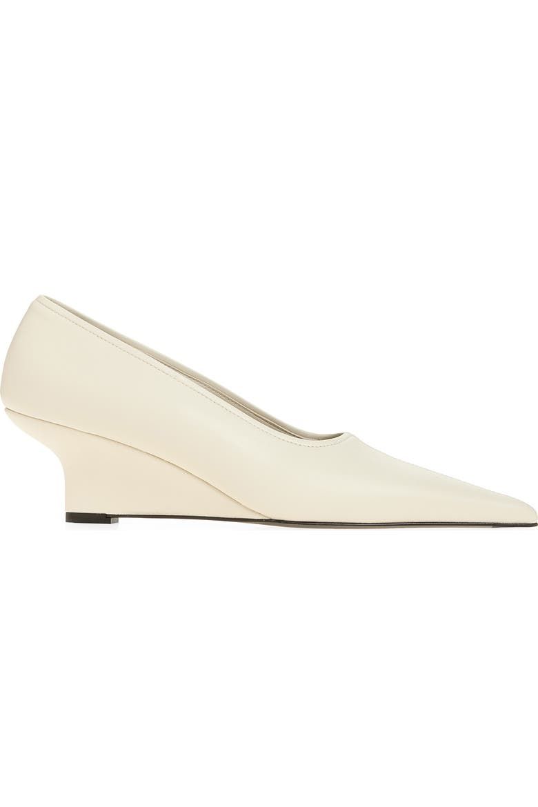 Pointed Toe Wedge Pump