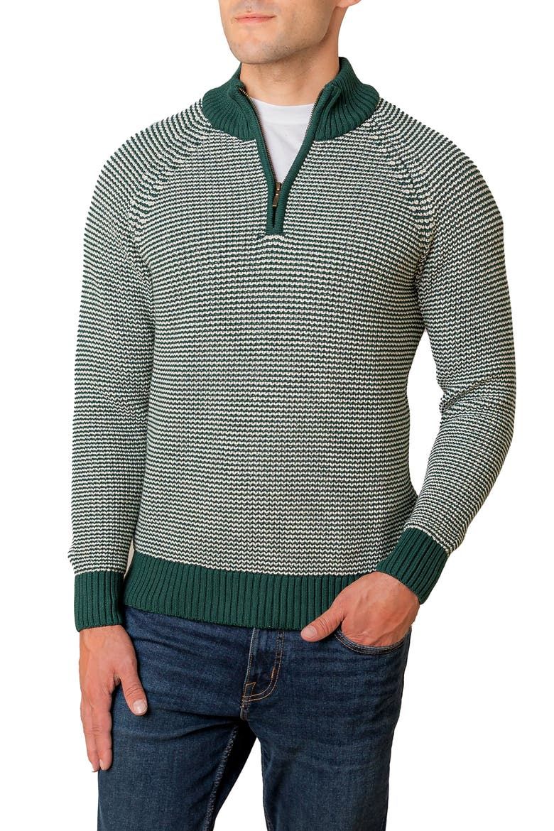 Organic Half Zip Ski Pullover Sweater