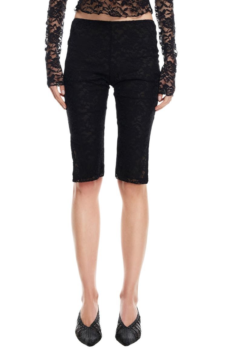 Babydoll Lace Capri Pants