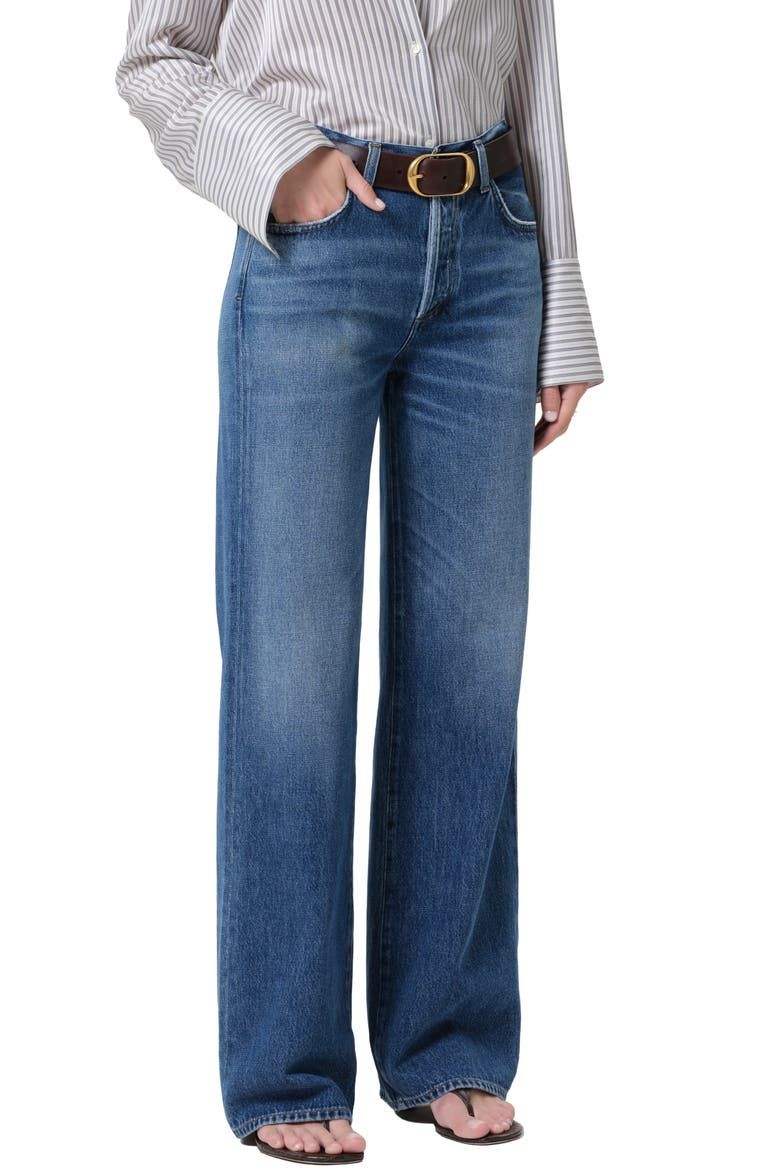 Annina High Waist Straight Leg Jeans