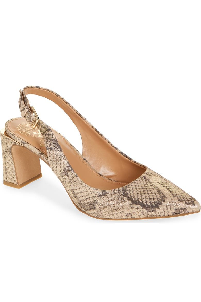 Hamden Pointed Toe Slingback Pump