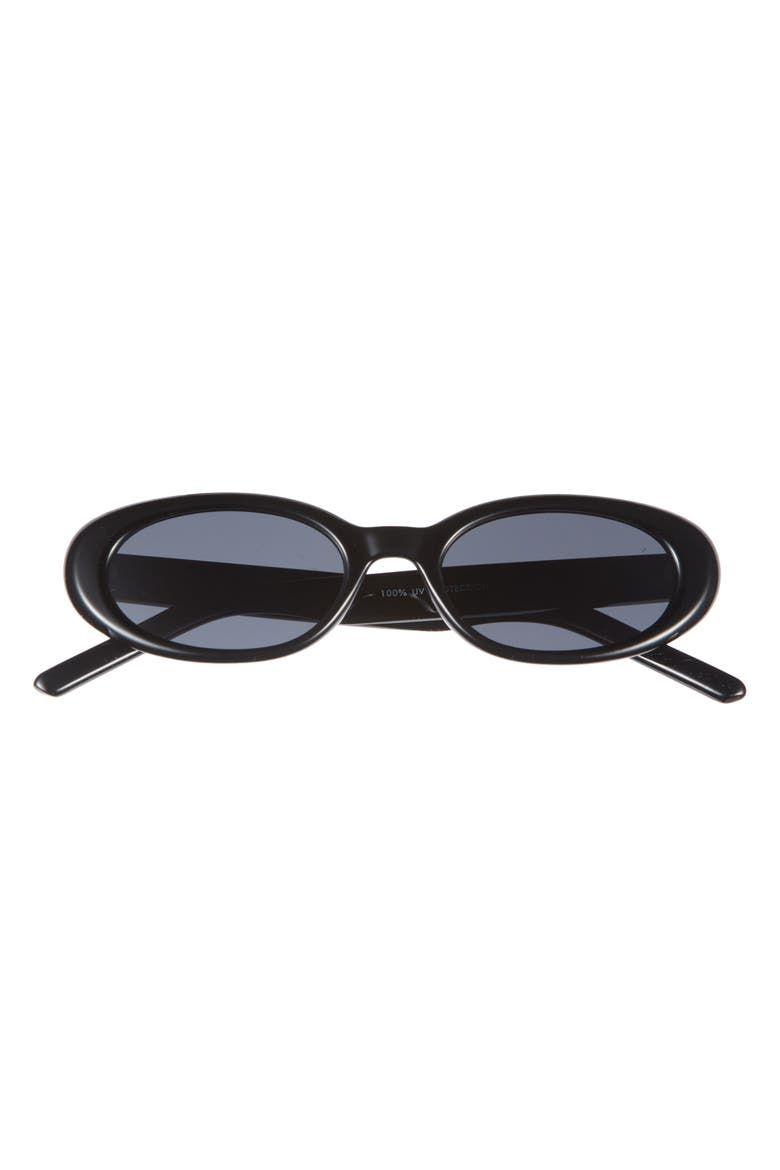 Narrow Oval Sunglasses