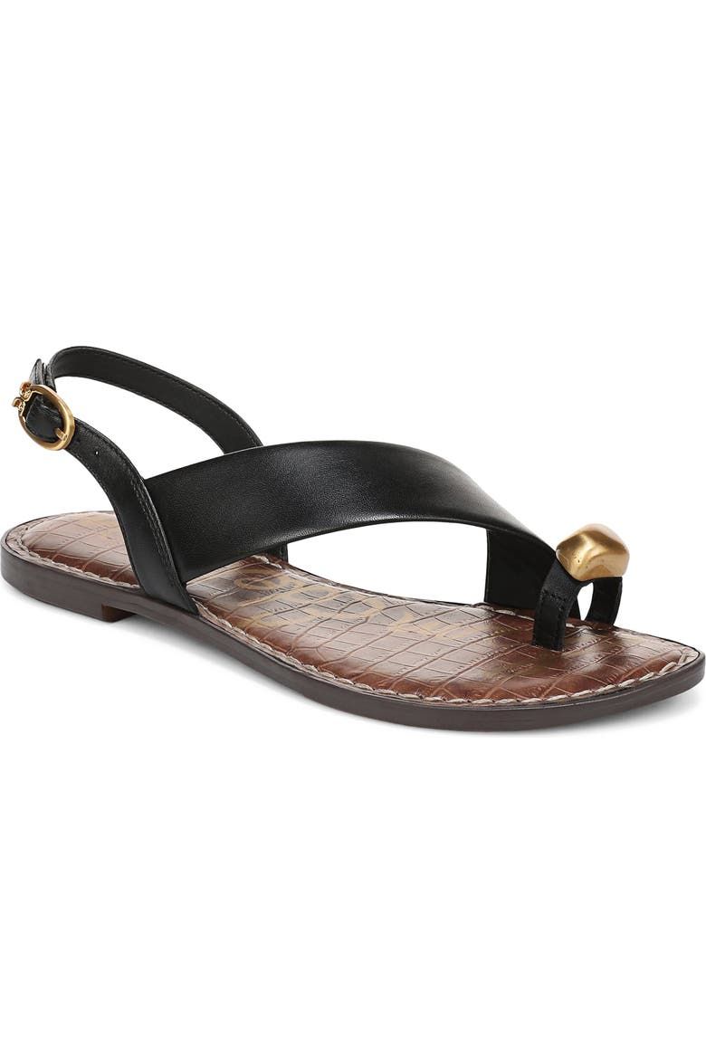 Gace Toe Loop Slingback Sandal