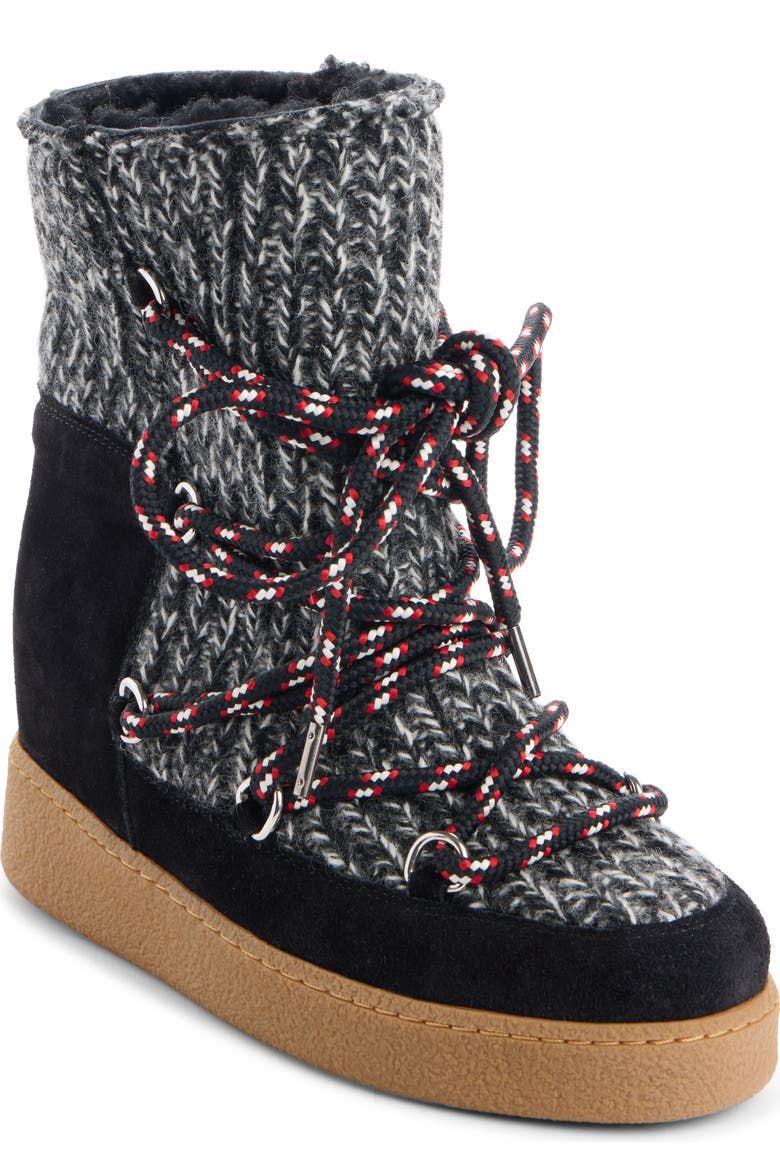 Nowla Mixed Media Snow Boot