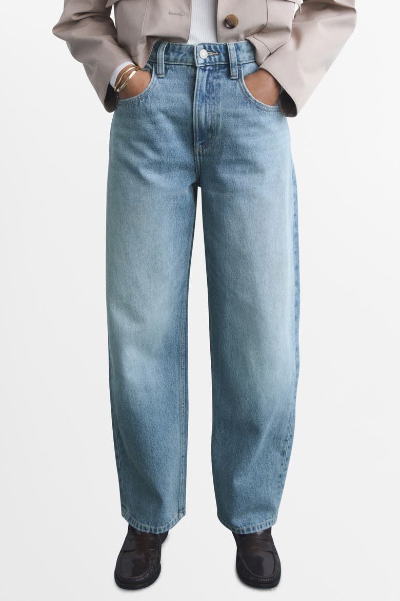 High Waist Balloon Jeans