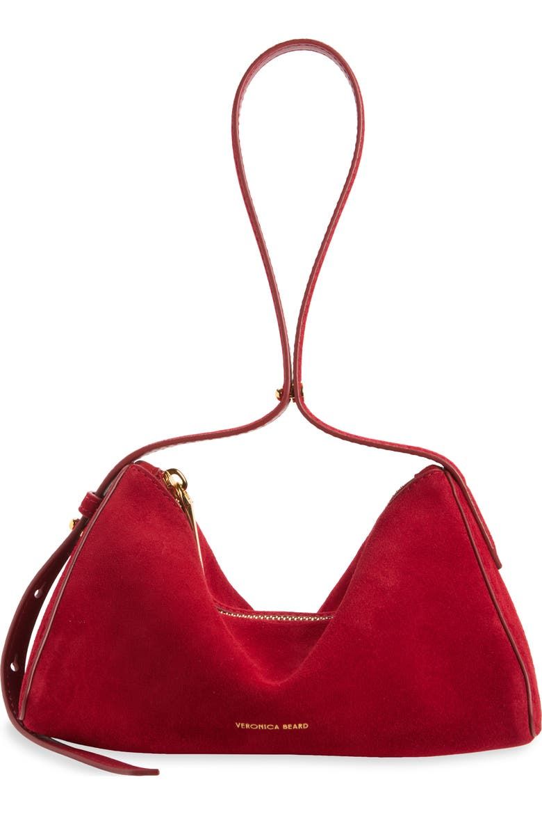 Prism Suede Shoulder Bag