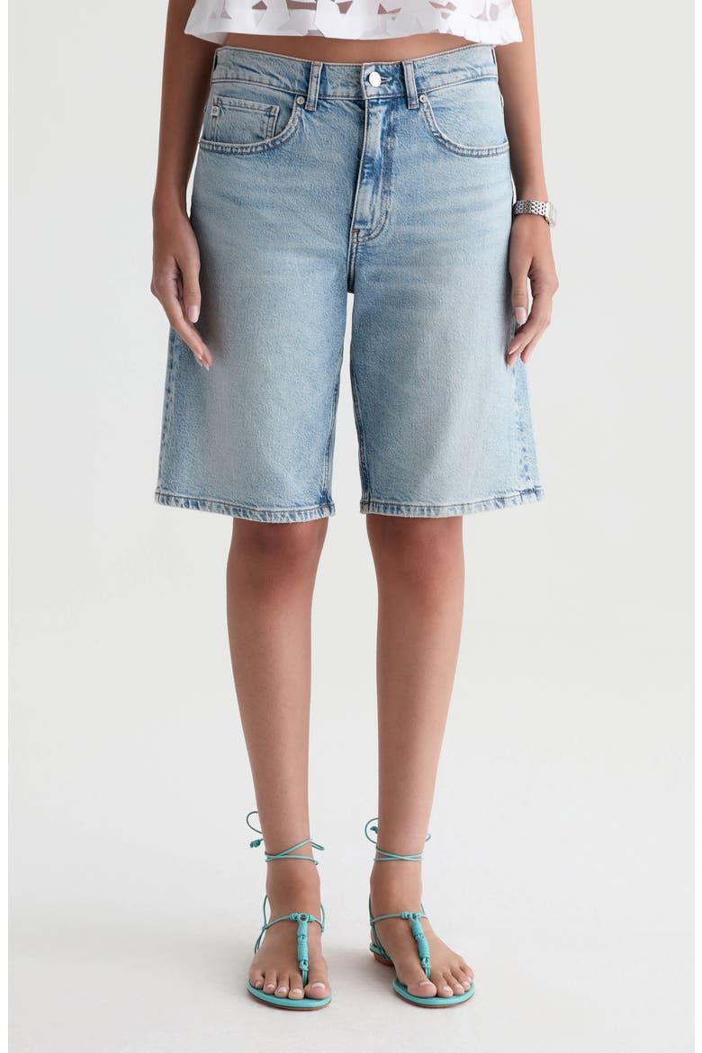 Thalia Denim Bermuda Shorts