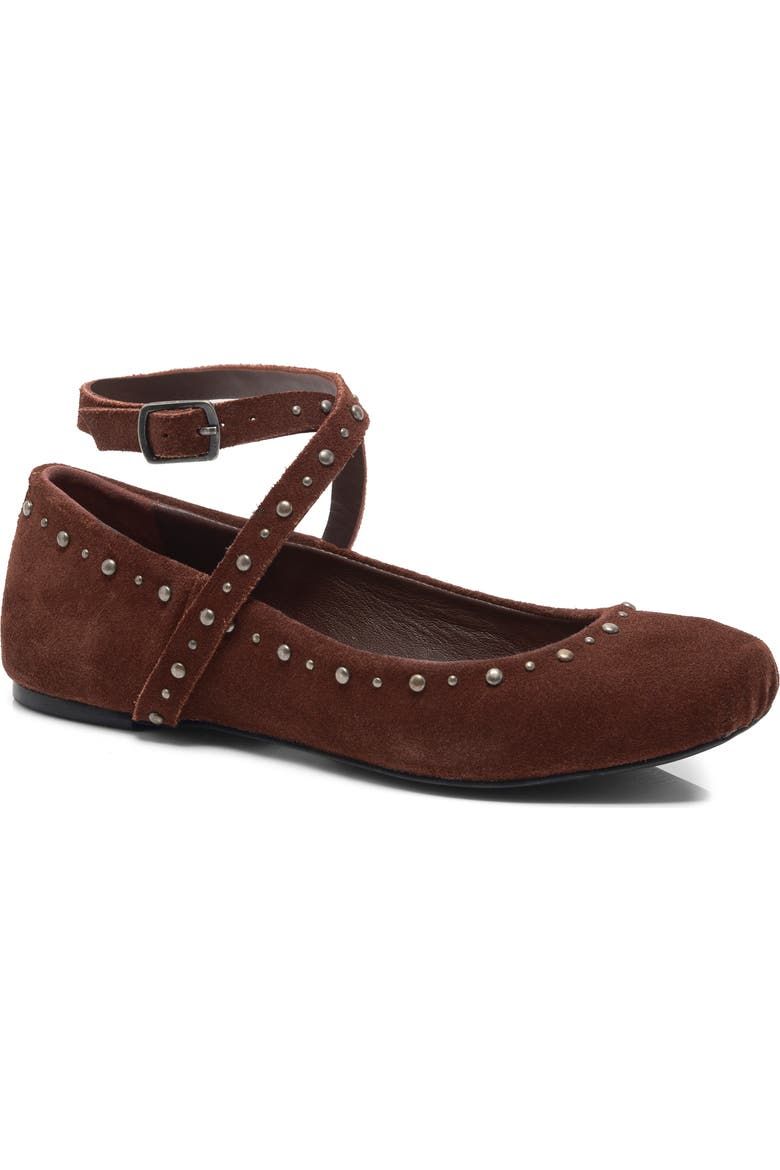 Grace Ankle Strap Ballet Flat
