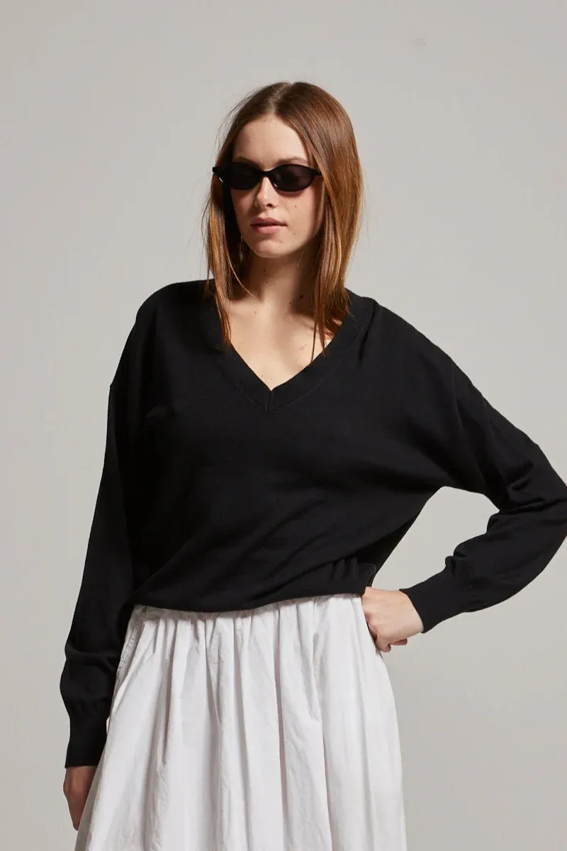 ASHER, Alice Cotton Cashmere Sweater