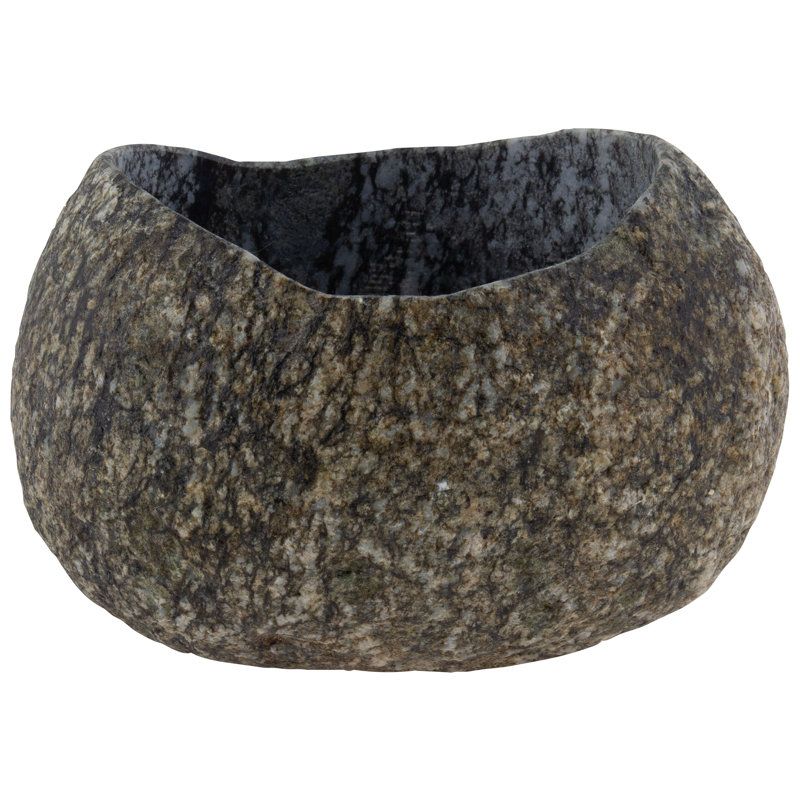 Millwood Pines Stone Planter Medium (s21) | Wayfair
