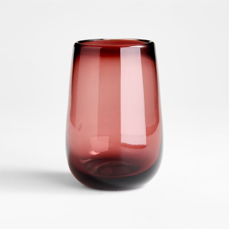 Plum 13.5-Oz. Stemless Wine Glass