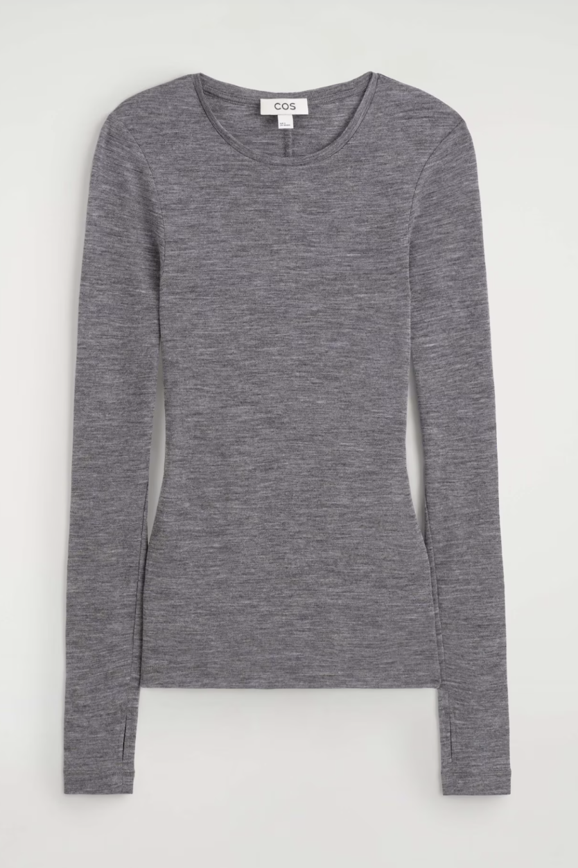 COS, Slim Merino Wool Top