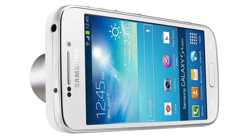 Galaxy S4 ZOOM ブラック　海外中古品 Samsung Galaxy S4 Zoom 8 GB 16MP LTE 4.3-in - Unlocked - Black (SM