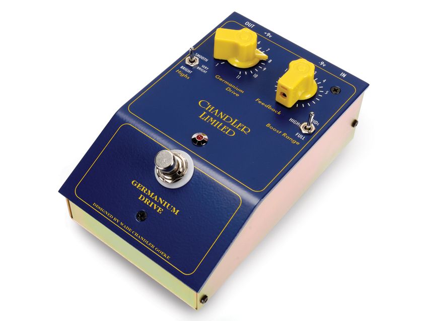 Chandler Limited Germanium Drive ゲルマ 歪み エフェクター批評 vol.6 CHANDLER LIMITEDのブースト＆歪ペダル 2機種