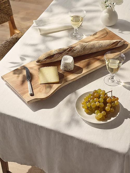 Acacia Wood Raised Platter