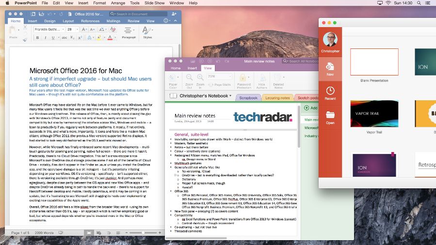Office 2016 for Mac review: the productivity suite Apple users