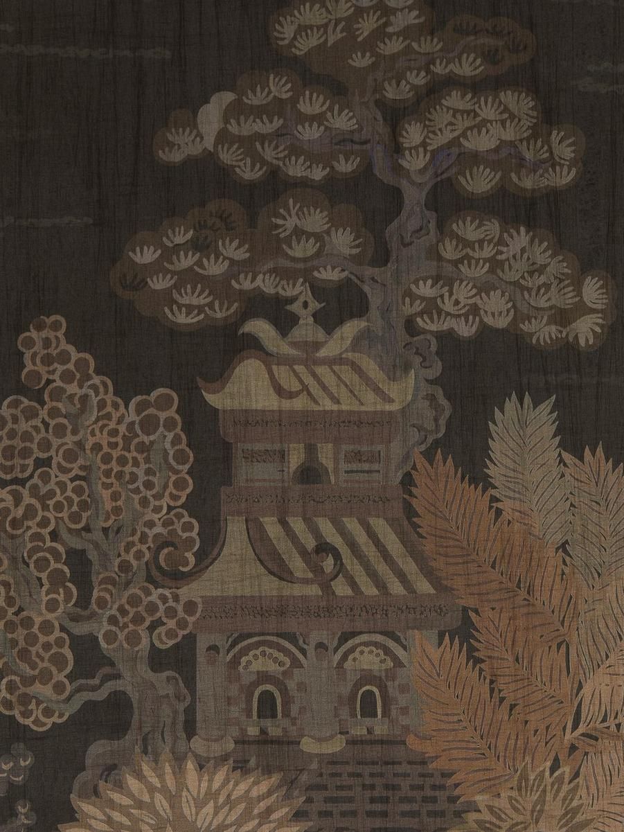 Floating Palace in Twill Grey
