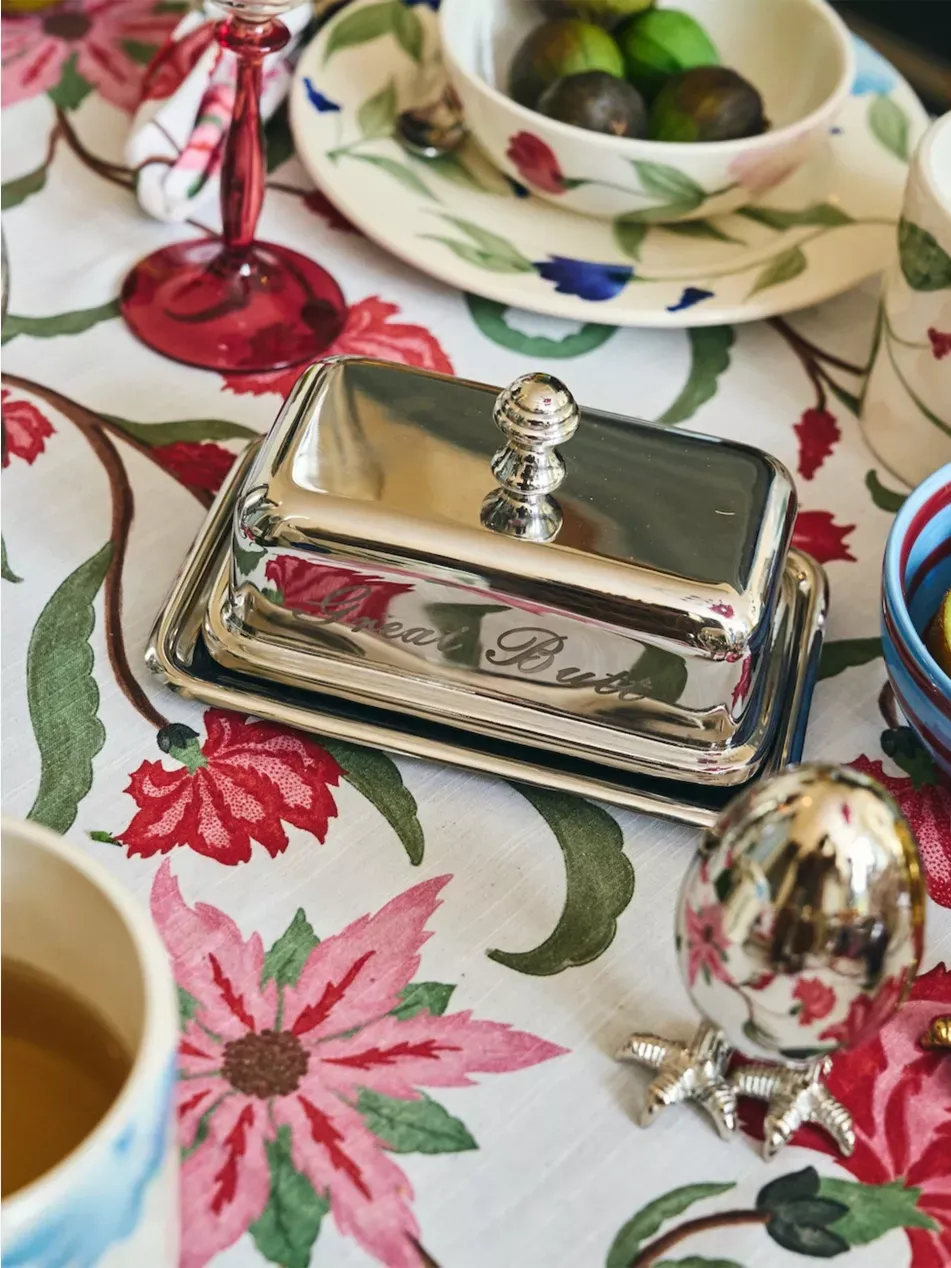 Great Butt Stainless Steel Butter Dish