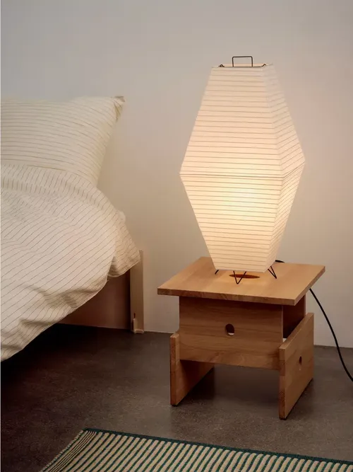 Prism Table and Floor Paper Shade