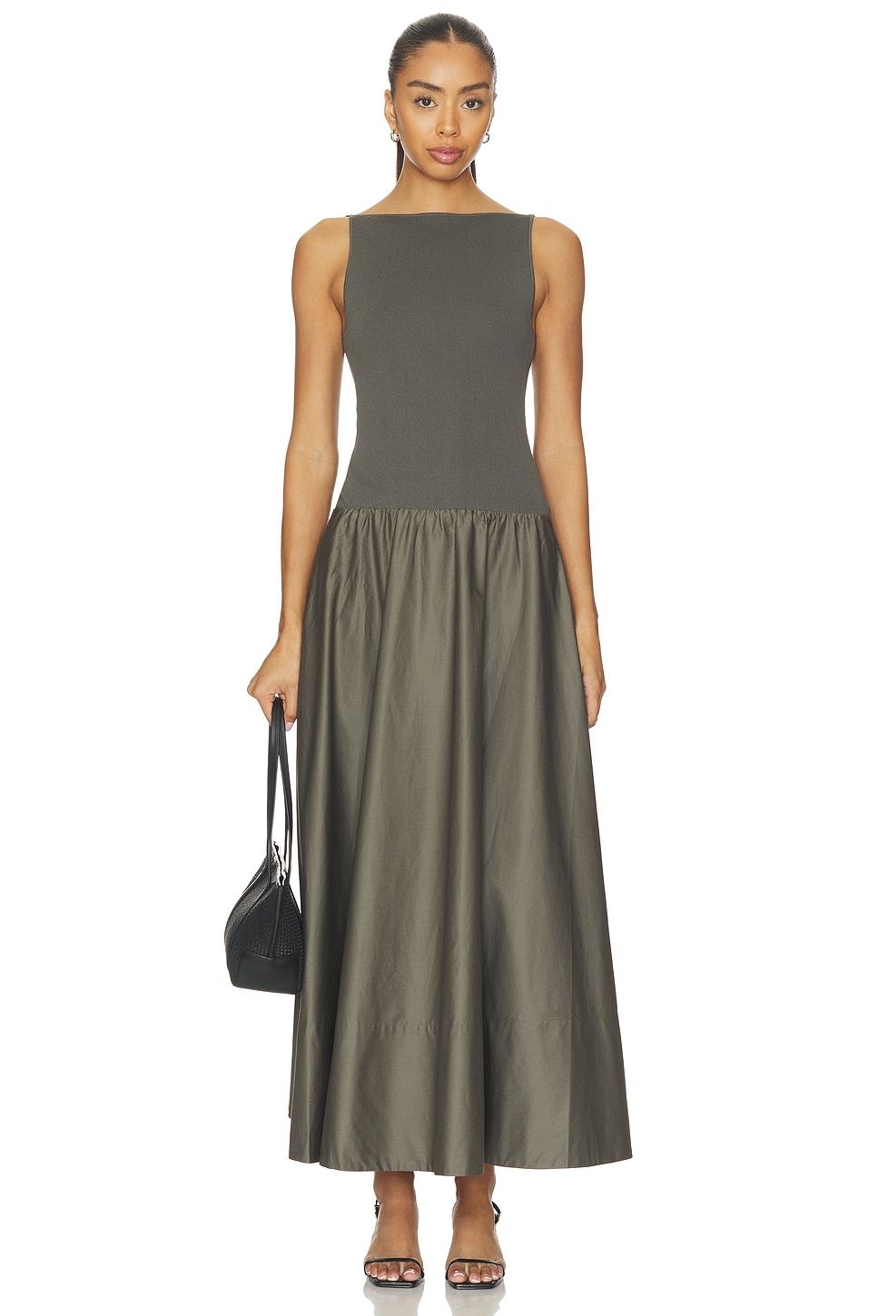 Backless Circle Hem Dress