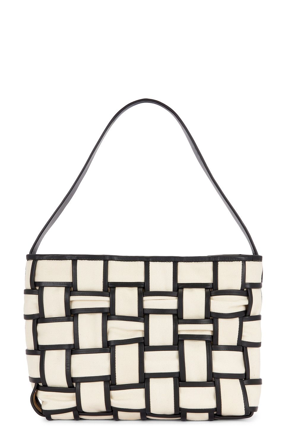 Border Woven Mini Tote