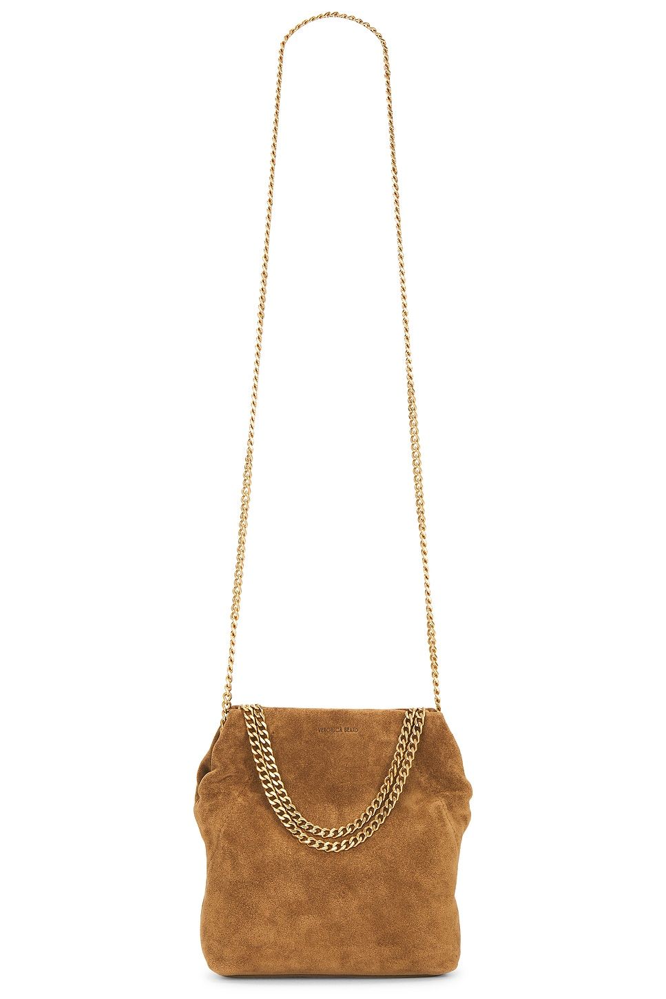 Small Suede Slouch Shoulder Bag