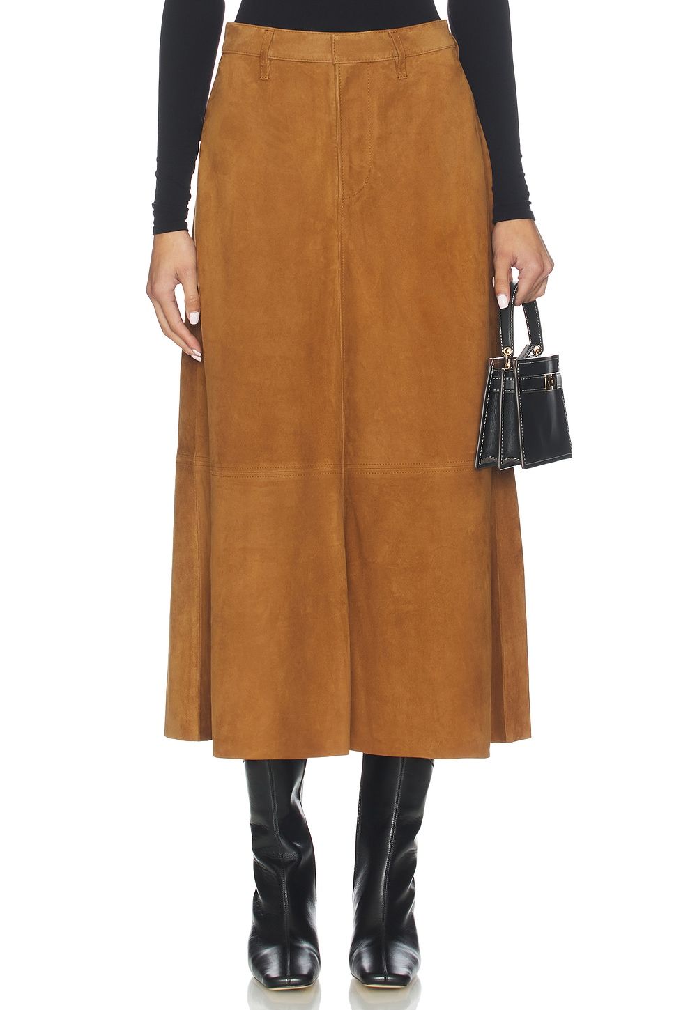 Suede Cassia Skirt