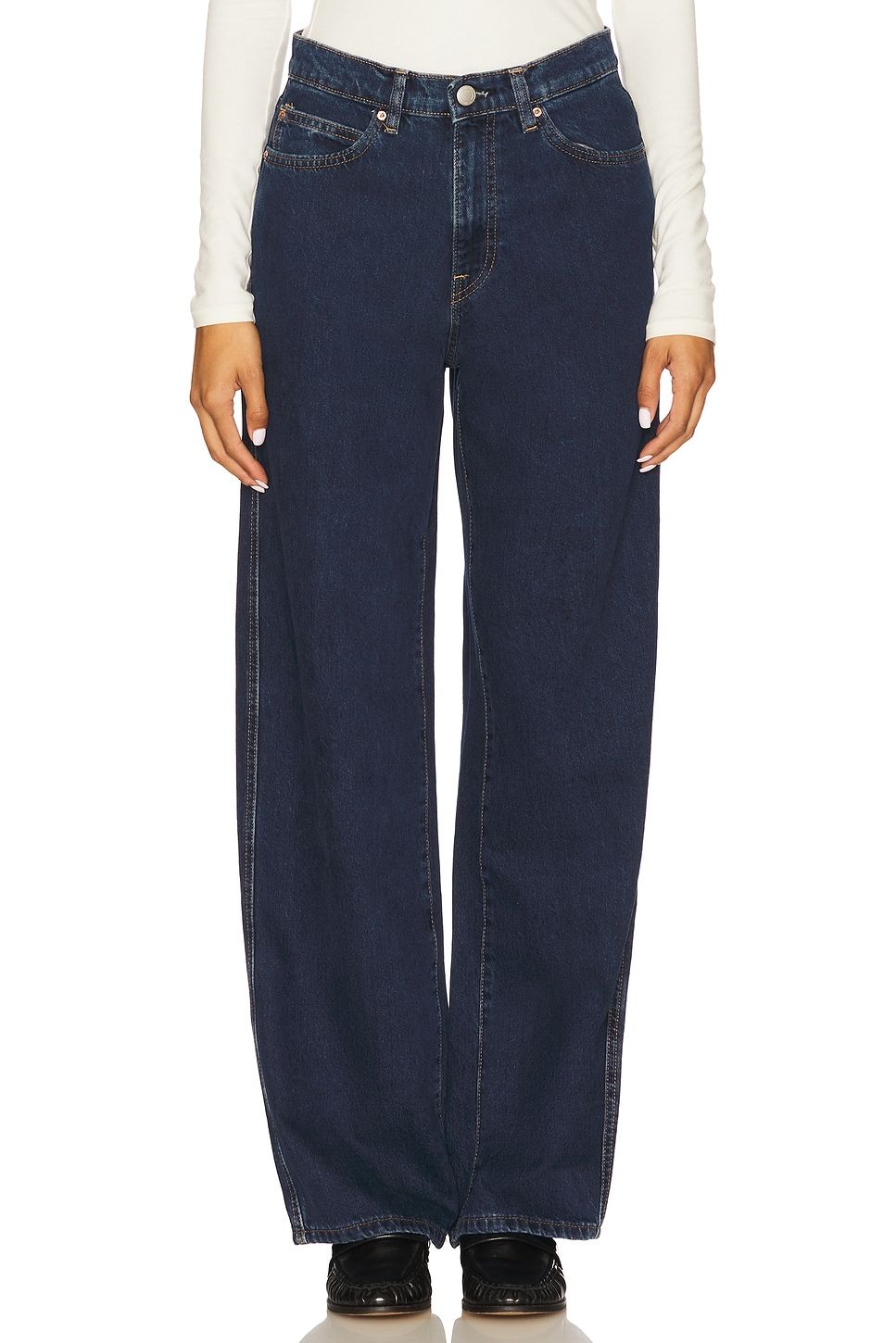Kaylen High Rise Soft Curve Straight Jeans