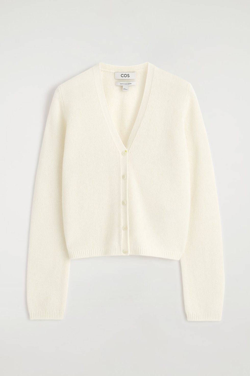 COS, Cashmere V-Neck Cardigan